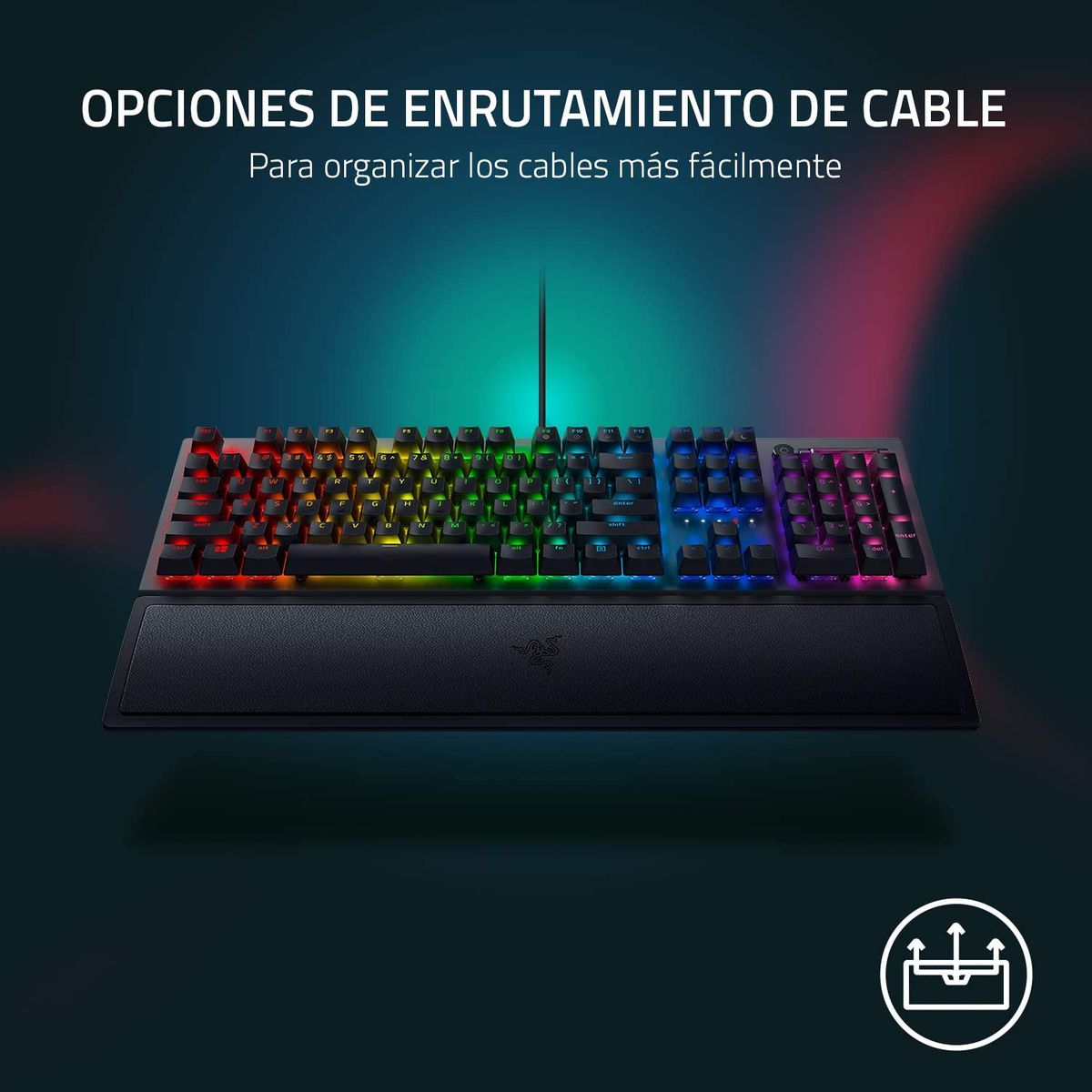 RAZER BlackWidow V3 Mechanische Gaming Tastatur RGB Wired (ESP Layout - QWERTY)