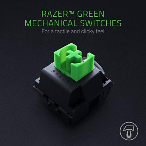 RAZER BlackWidow Mechanische Gaming Tastatur Chroma Wired (USA Layout - QWERTY)