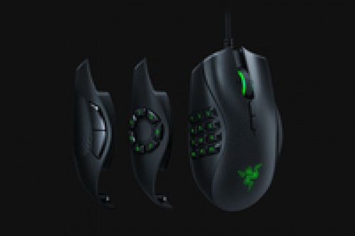 Razer Naga Trinity modulare ergonomische RGB Gaming Maus MOBA MMO FPS