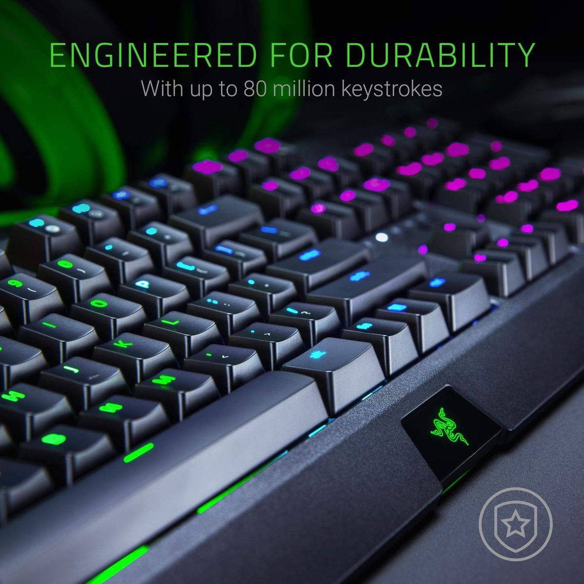 RAZER BlackWidow Mechanische Gaming Tastatur Chroma Wired (GBR Layout - QWERTY)