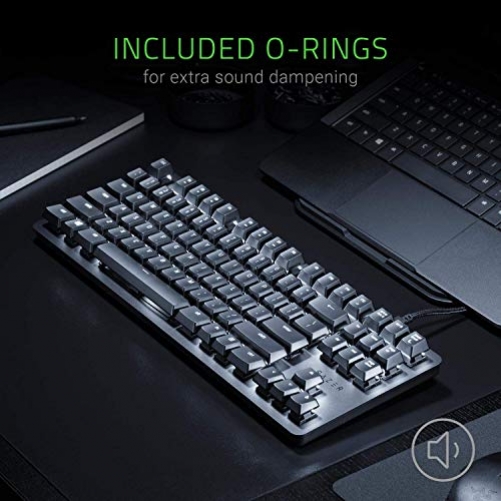 RAZER Blackwidow Lite Mechanische Gaming Tastatur Kompakt (USA Layout - QWERTY)