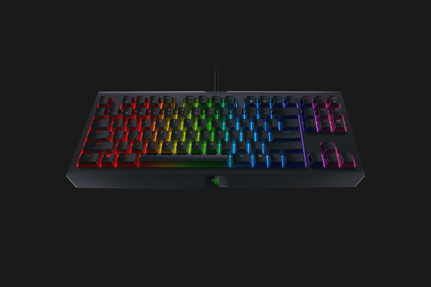 RAZER BlackWidow TE Chroma V2 Mechanische Gaming Tastatur (ITA Layout - QWERTY)