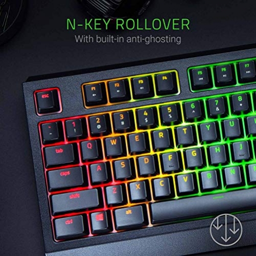 RAZER BlackWidow Mechanische Gaming Tastatur Chroma Wired (FRA Layout - AZERTY)