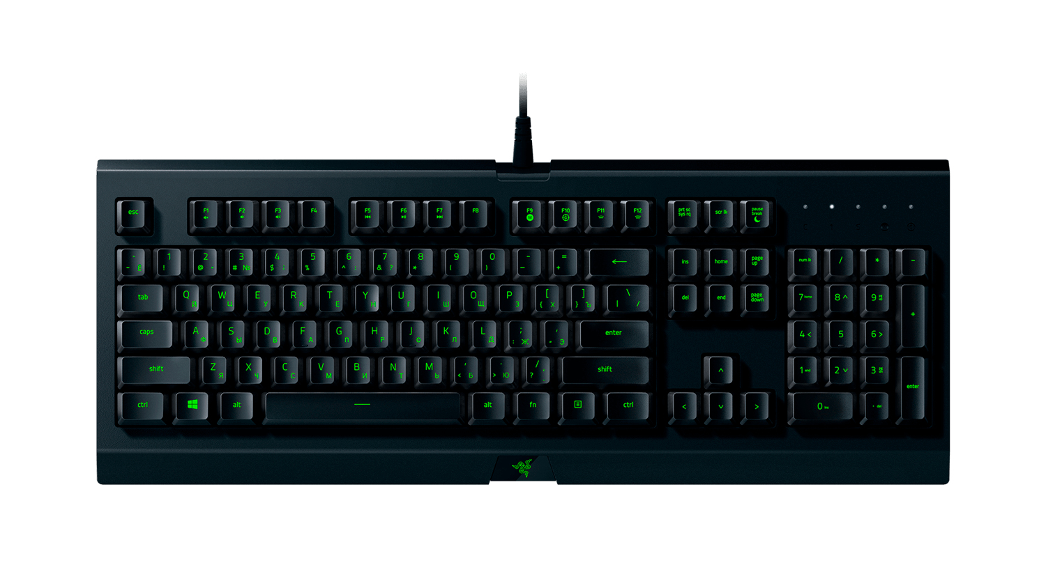 Razer Cynosa Lite Gaming Keyboard Membrane Switches TKL Chroma RGB DE-Layout