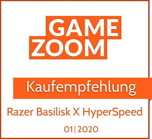 Razer Basilisk X Hyperspeed kabellose ergonomische Gaming Maus 16.000 dpi