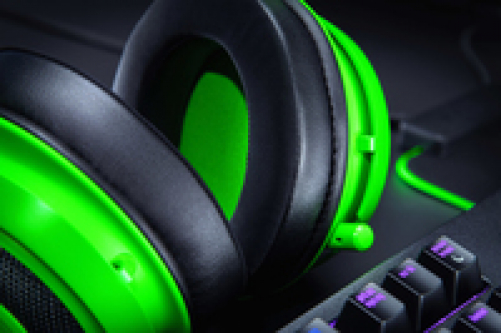 Razer Kraken 2019 Gaming Headset Virtual 7.1 Surround-Sound 3.5mm Multi-Plattform Green