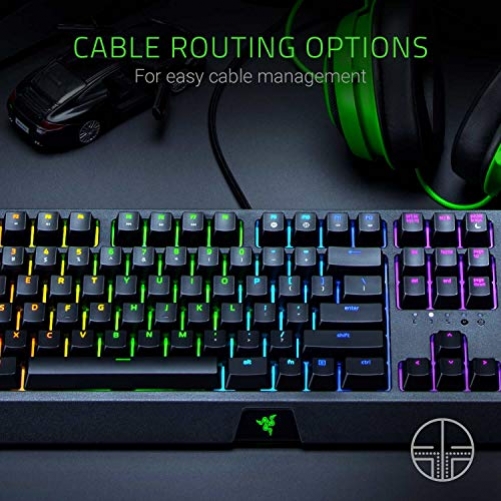 RAZER BlackWidow Mechanische Gaming Tastatur Chroma Wired (USA Layout - QWERTY)