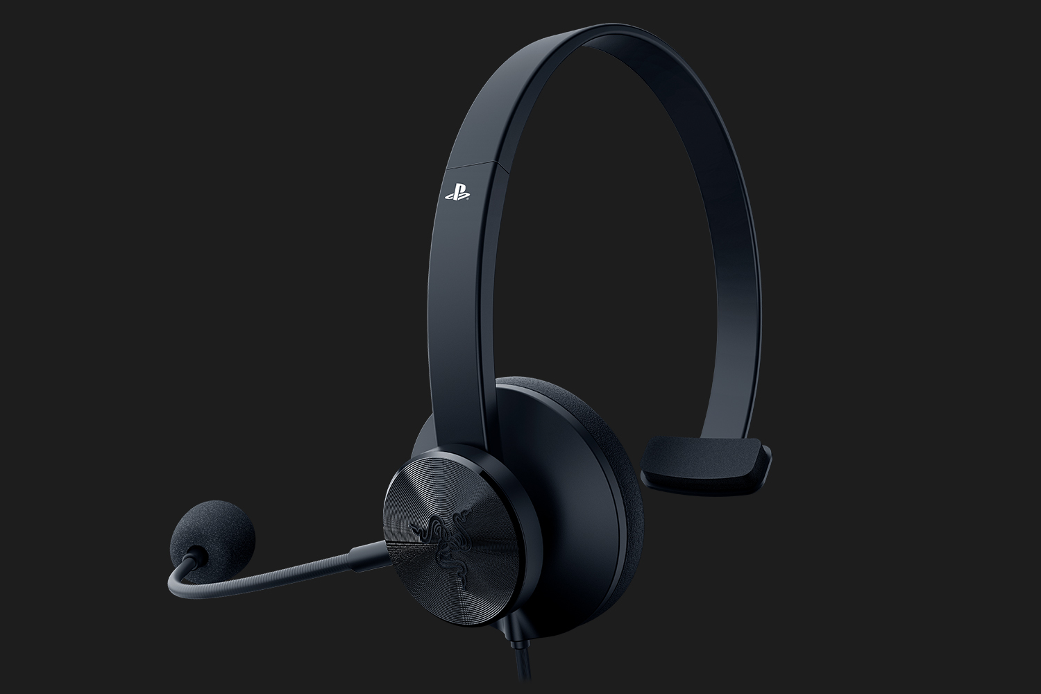 Razer Tetra Chat Headset On-Ear Mono 3.5mm for PS4 Black
