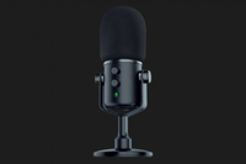 Razer Seiren Elite Gaming Microphone USB Streaming Broadcasting PC Black
