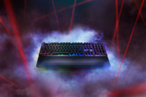 Razer Huntsman Elite Gaming Keyboard Opto-Mechanical Purple Switches DE-Layout