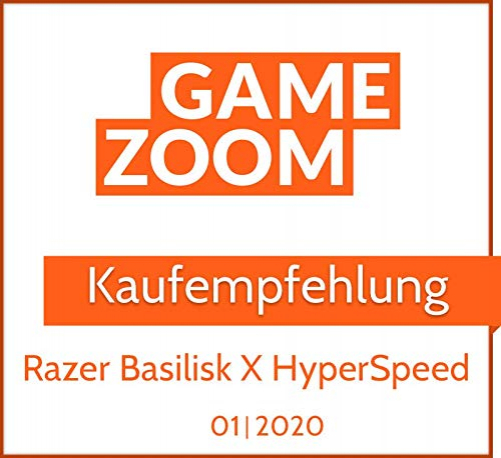 Razer Basilisk X HyperSpeed Gaming Mouse Wireless BT/RF 16.000 DPI Ergonomic