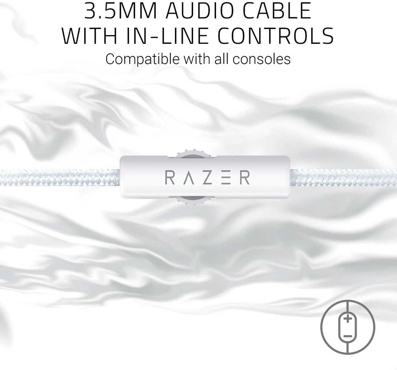 Razer Kraken 2019 Gaming Headset Virtual 7.1 Surround-Sound 3.5mm Multi-Plattform Mercury