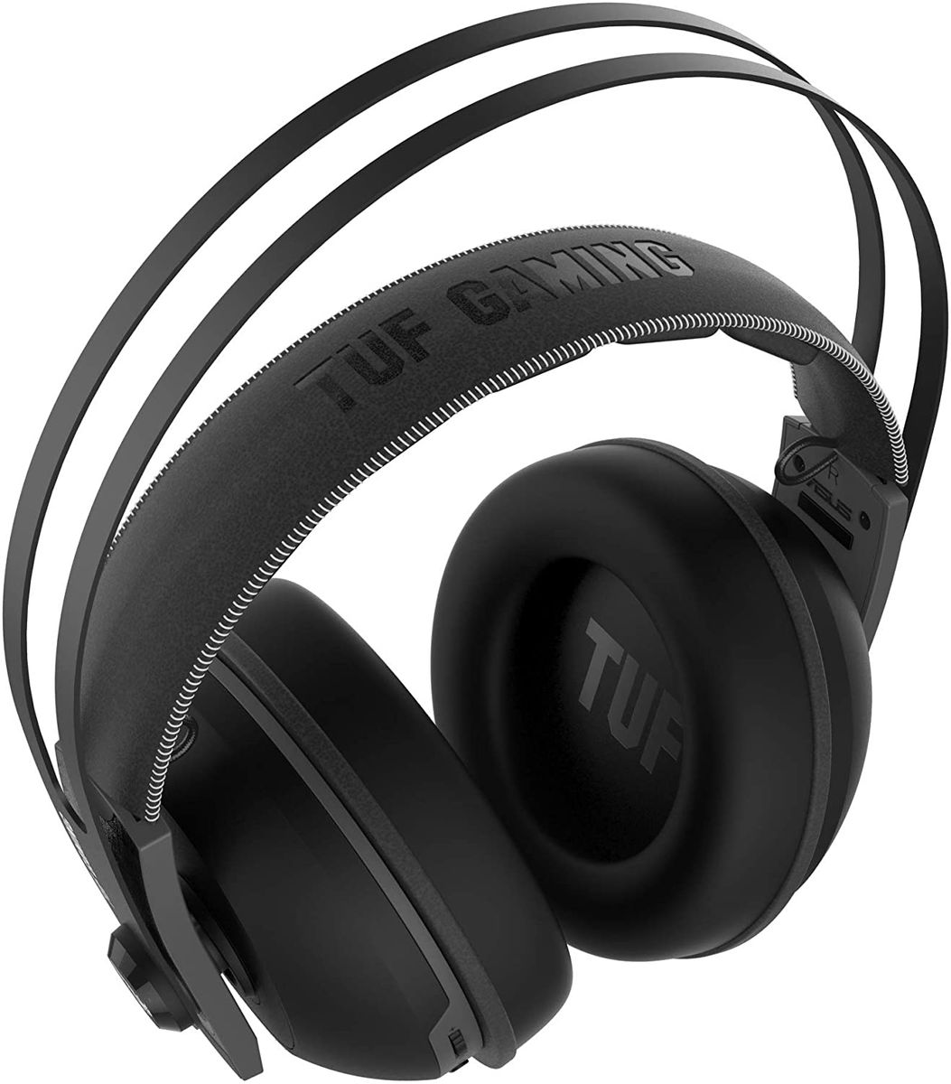 ASUS TUF Gaming H7 Wireless gaming headset for PC, Mac and PlayStation 4 with 2.4GHz wireless connection (Gun Metal)