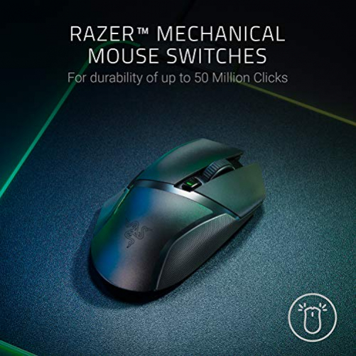 Razer Basilisk X Hyperspeed kabellose ergonomische Gaming Maus 16.000 dpi