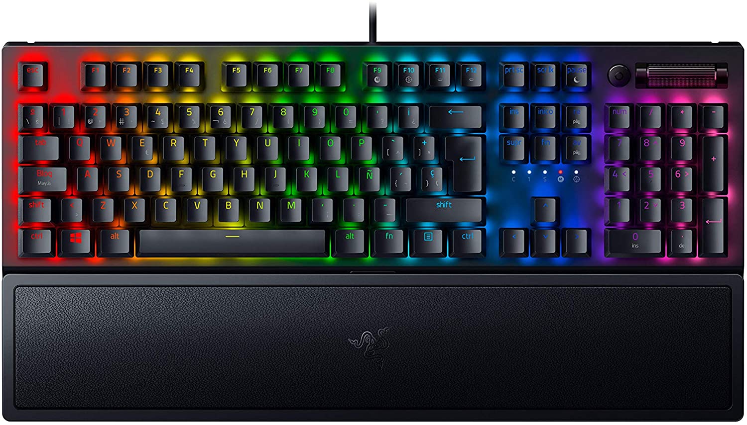 RAZER BlackWidow V3 Mechanische Gaming Tastatur RGB Wired (ESP Layout - QWERTY)