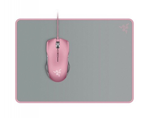 RAZER Invicta Quartz Dual-Sided Hard Gaming Mouse Mat / Pad 355x255x4.5mm rosa