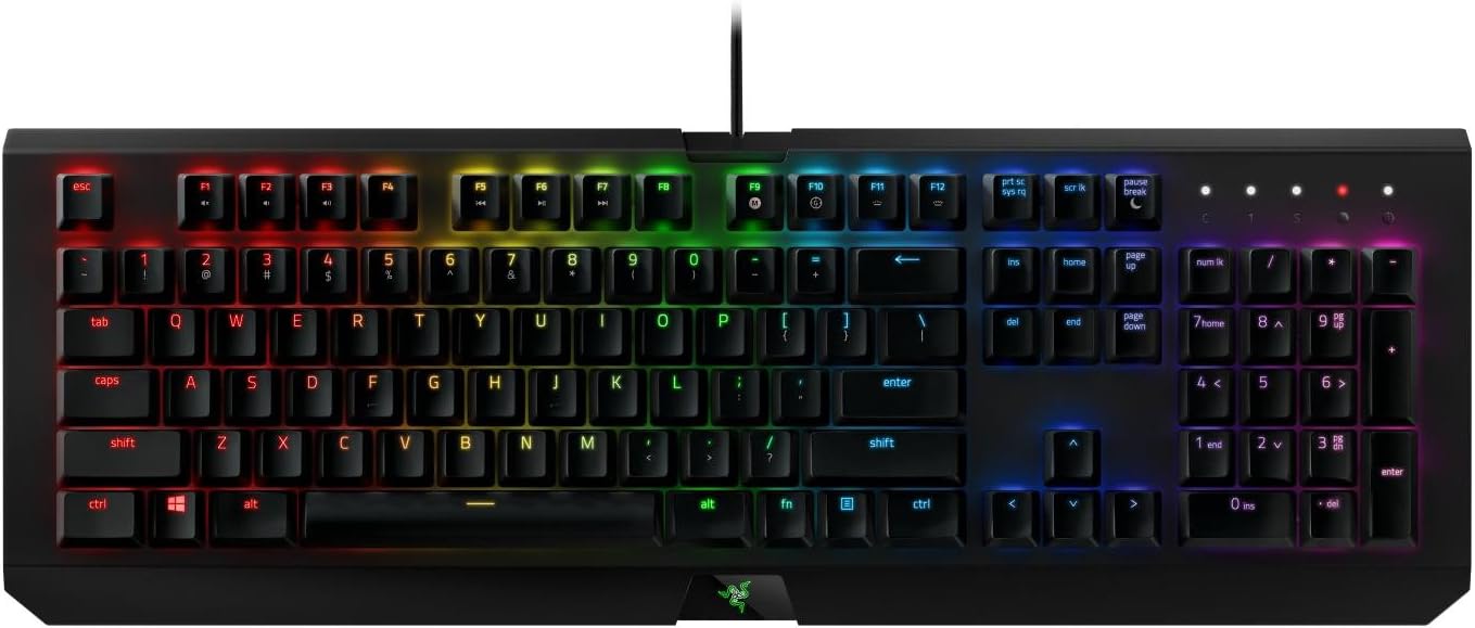 Razer BlackWidow X Chroma Mechanische Gaming Tastatur US-Layout