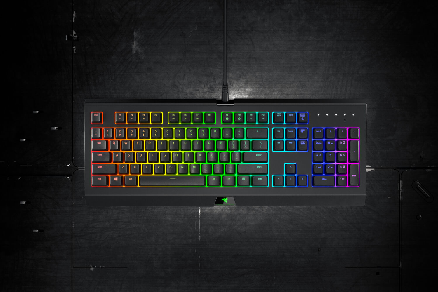 RAZER Cynosa Chroma Multi-Color Gaming Keyboard (PRT Layout - QWERTY)