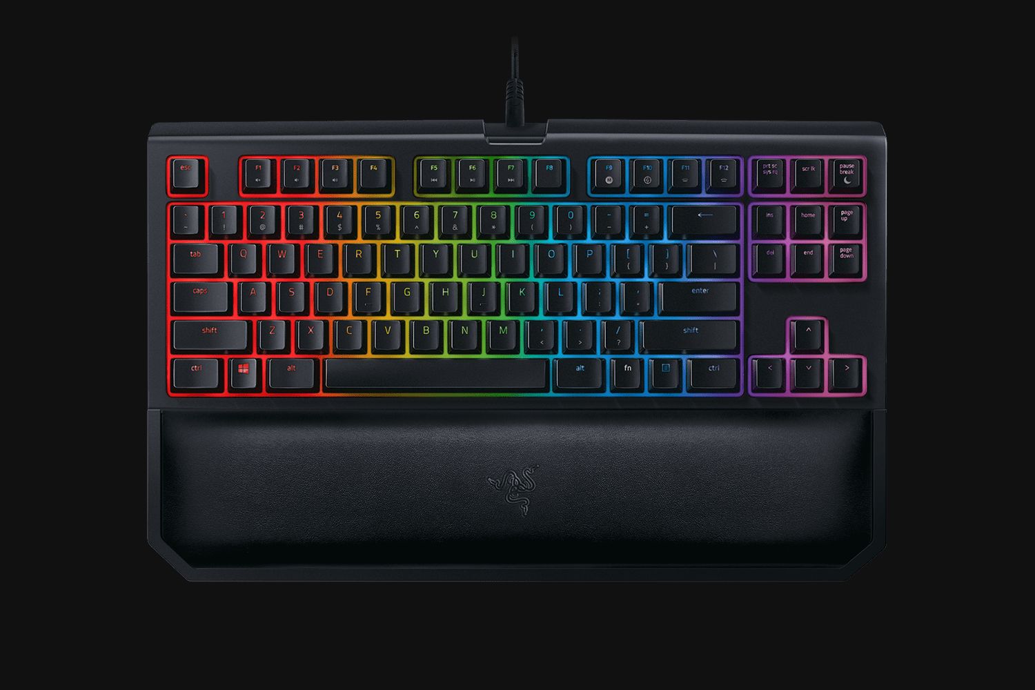 RAZER BlackWidow TE Chroma V2 Mechanische Gaming Tastatur (ITA Layout - QWERTY)