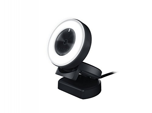 Razer Kiyo Webcam USB Streaming Broadcasting Microphone Ringlight 4MP 1080p 30 FPS PC