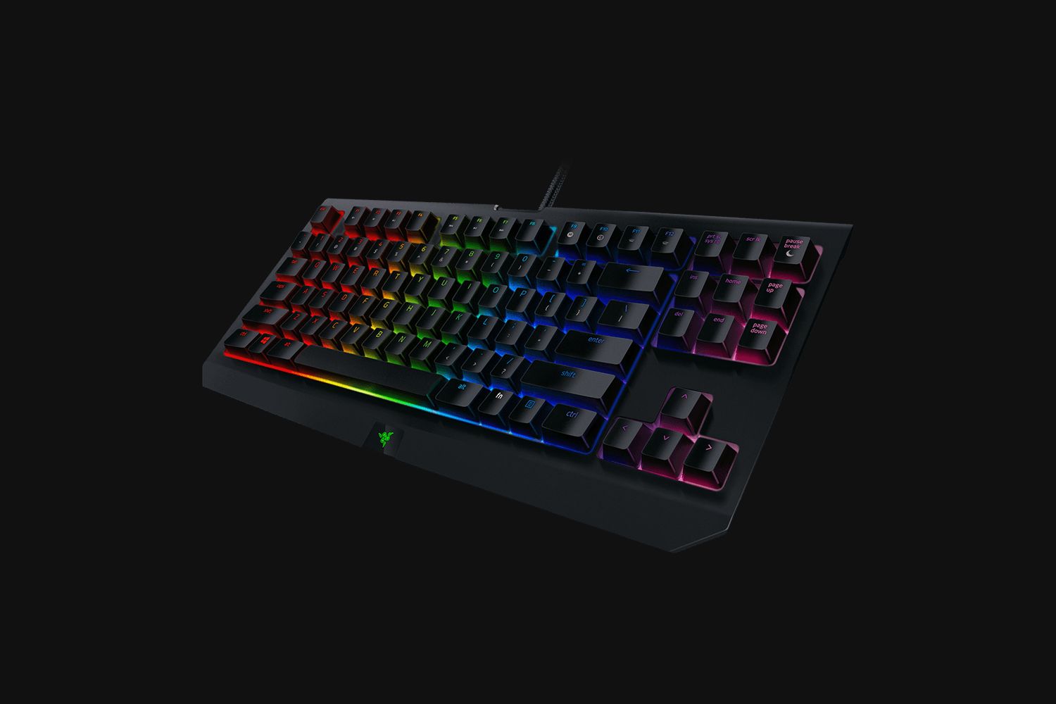 RAZER BlackWidow TE Chroma V2 Mechanische Gaming Tastatur (ITA Layout - QWERTY)