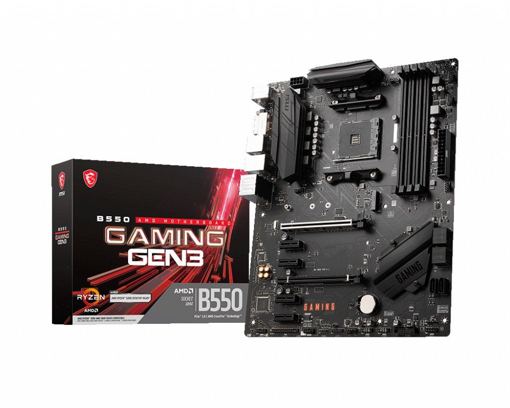 MSI B550 GAMING GEN3 AMD B550 Socket AM4 ATX
