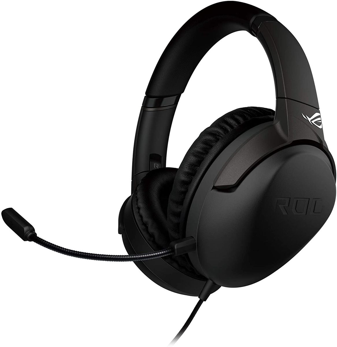 ASUS ROG Strix Go Gaming Headphones with USB-C Adapter | Ai Powered Noise-Cancelling Microphone | Over-Ear Headphones