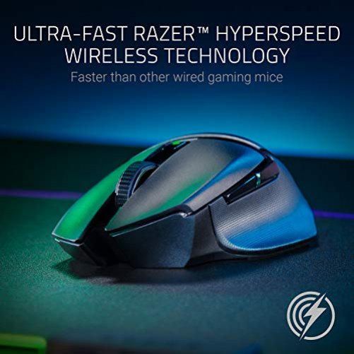 Razer Basilisk X Hyperspeed kabellose ergonomische Gaming Maus 16.000 dpi