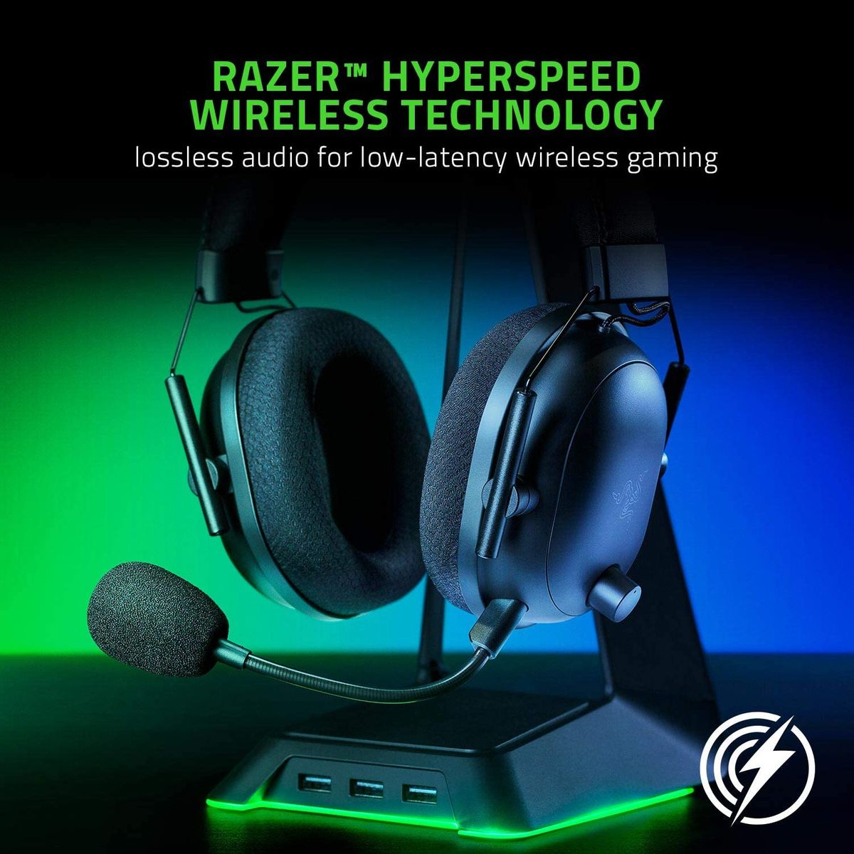 Razer Blackshark V2 Pro THX Spatial Audio kabelloses Gaming Headset schwarz