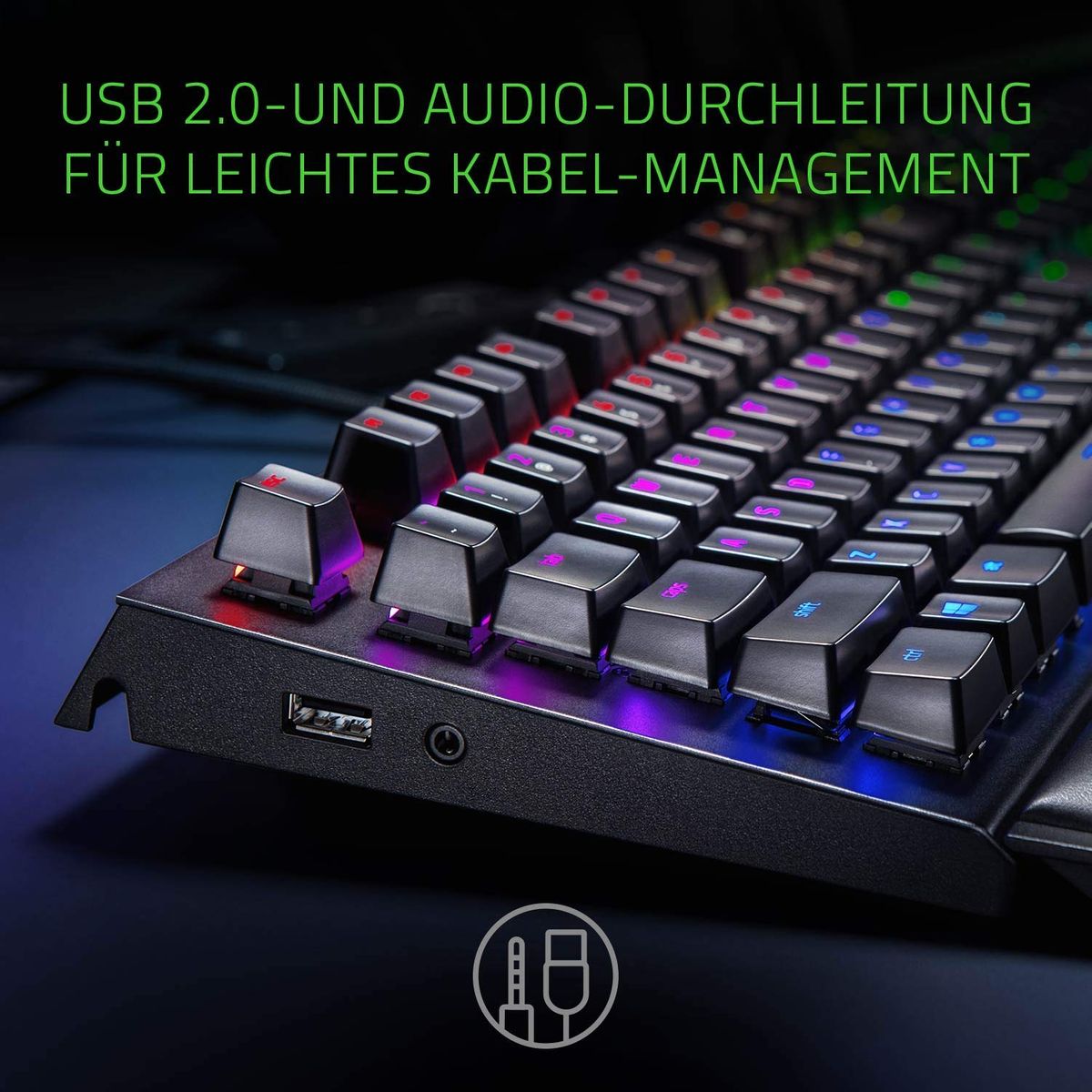 RAZER BlackWidow Elite Mechanische Gaming Tastatur Chroma (CHE Layout - QWERTZ)