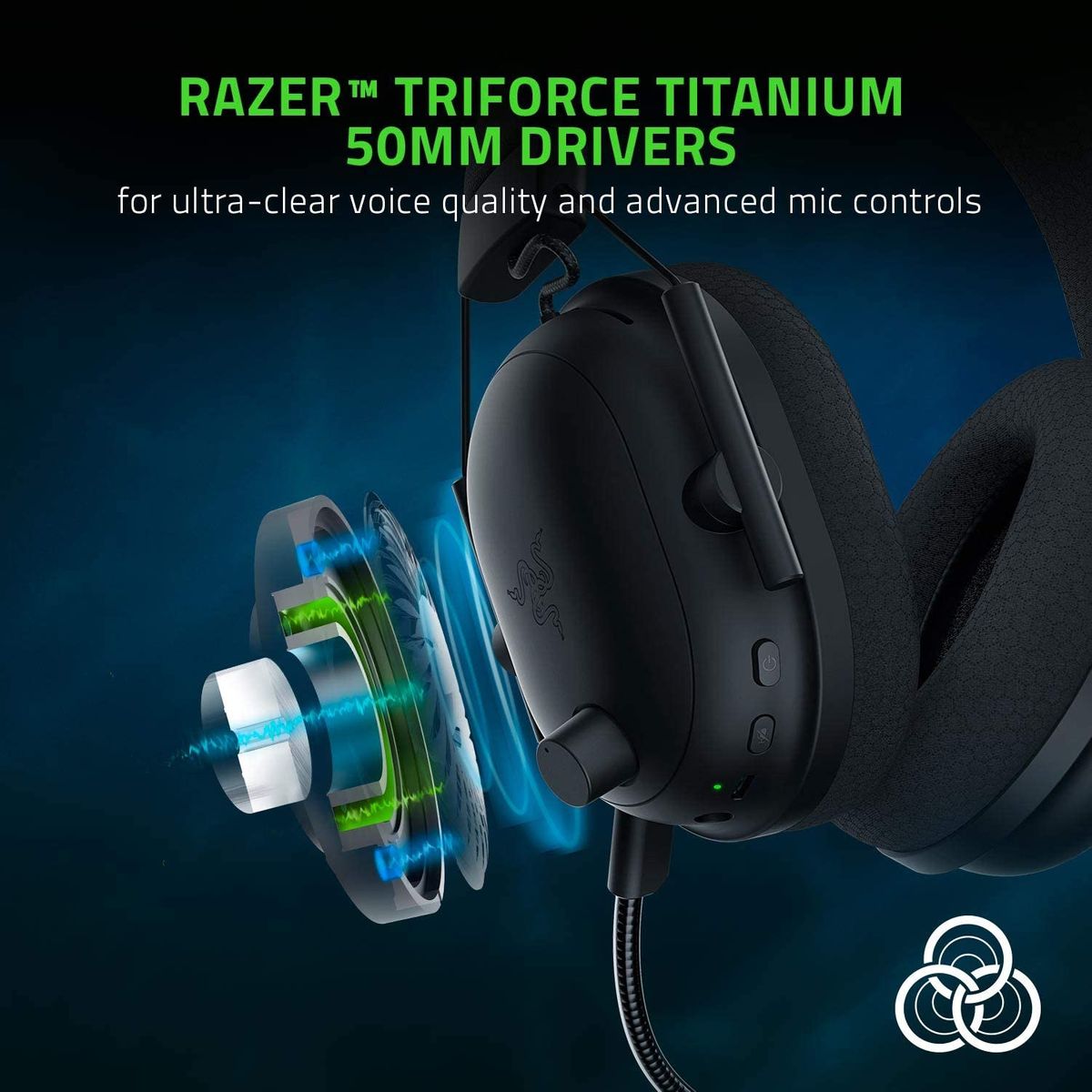 Razer Blackshark V2 Pro THX Spatial Audio kabelloses Gaming Headset schwarz