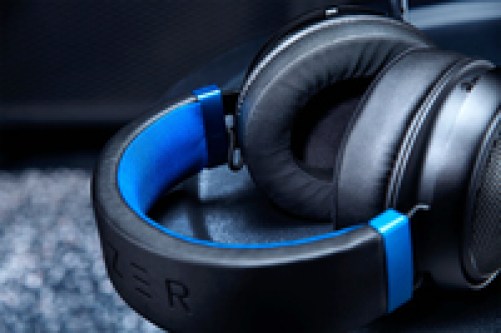 Razer Kraken for Console 2019 Gaming Headset Virtual 7.1 Surround-Sound 3.5mm Multi-Plattform Black/Blue