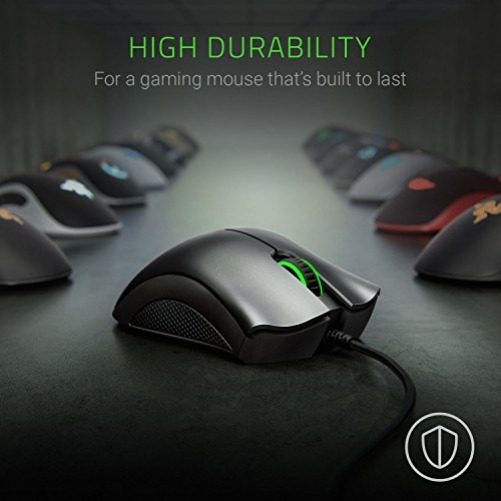 RAZER DeathAdder Essential Ergonomische Optische 6.400 DPI Wired Gaming Maus