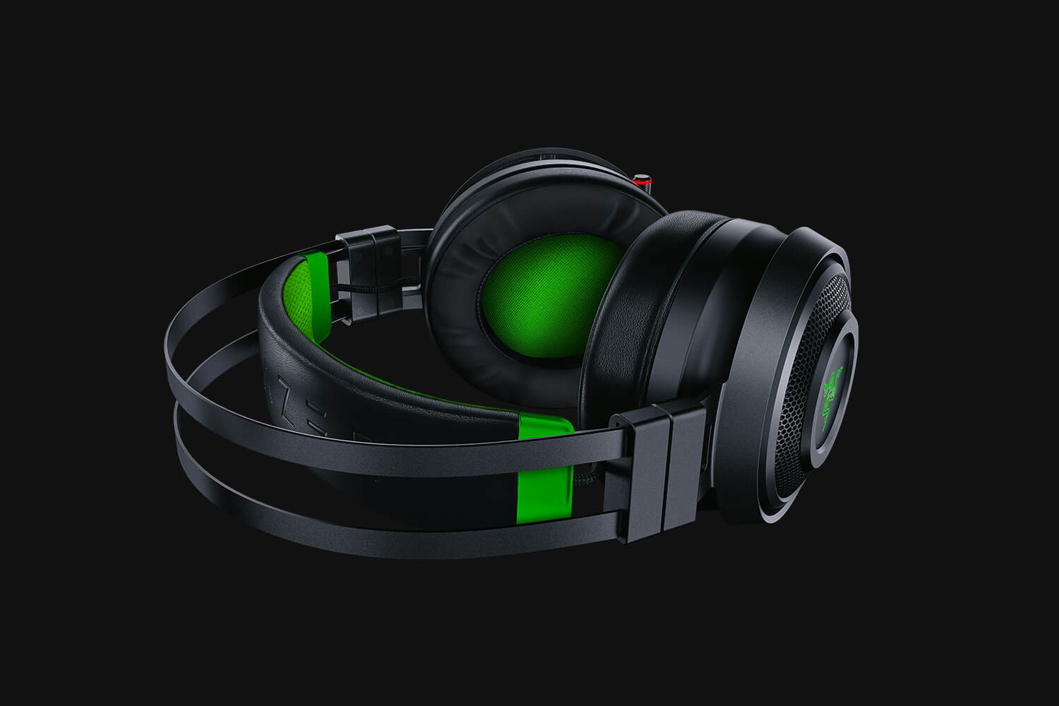 Razer Nari Ultimate Hyperssense kabelloses Gaming Headset für Xbox schwarz grün