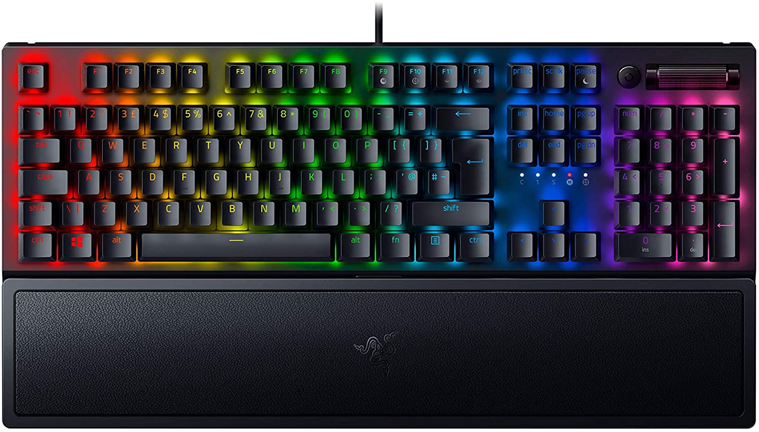 RAZER BlackWidow V3 Mechanische Gaming Tastatur RGB Wired (GBR Layout - QWERTY)