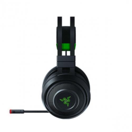 Razer Nari Ultimate HyperSense Gaming Headset 360° Surround-Sound Wireless RF + 3.5mm Chroma RGB for Xbox One Black/Green