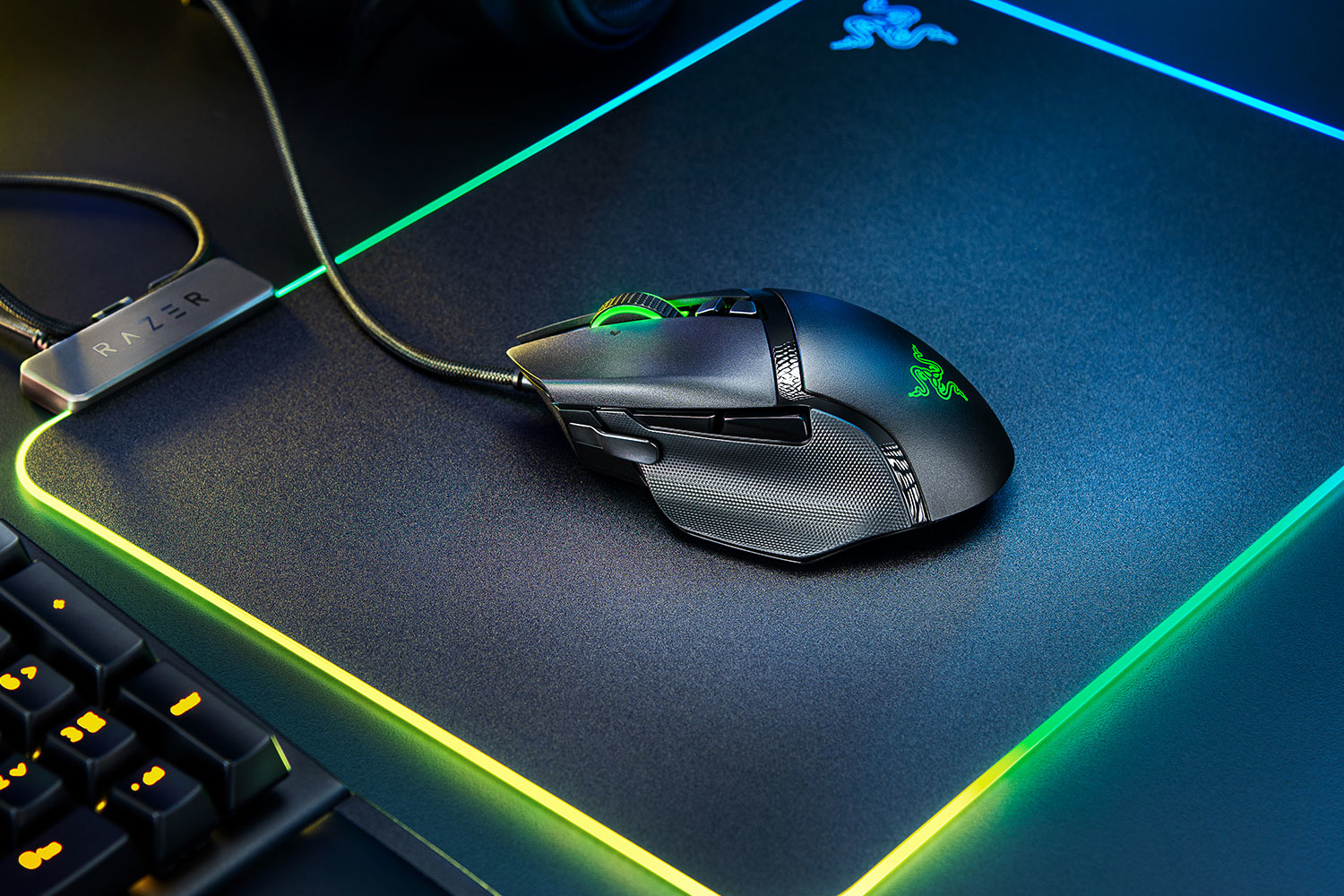 RAZER BASILISK V2 Ergonomische Wired Optische 20.000 DPI 11-Tasten Gaming Maus